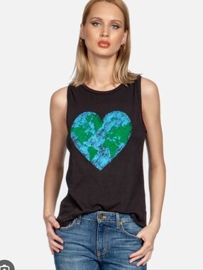 Lauren Moshi World Love Peyton tank top
